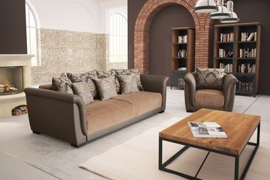 Sofa
szerokość: 215 cm
wysokość: 92 cm
głębokość: 92 cm
powierzchnia spania: 200 x 160 cm
