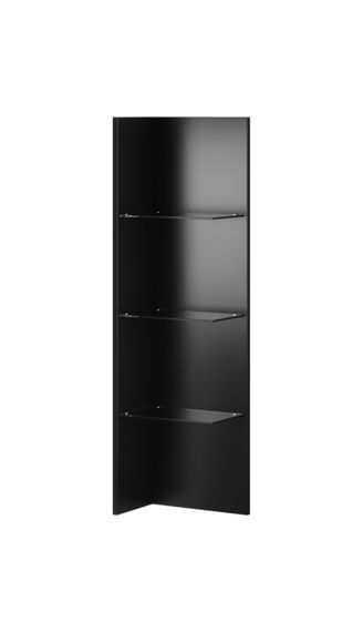 Panel wiszący 03 z półkami szklanymi 
szer.32 / wys.90 / gł.20 cm